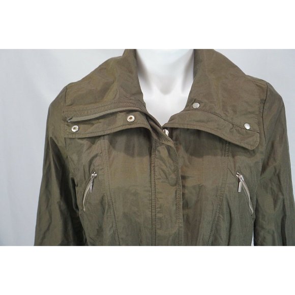 Cole Haan Front Zip Drawstring Jacket - Picture 6 of 12